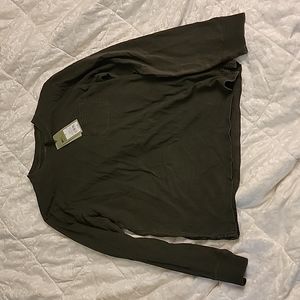 Black M Goodfellow thick cotton shirt